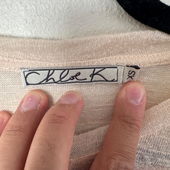 Chloe K Lightweight Sheer A-Line Tunic Top - Size XS - Picture 3 of 3